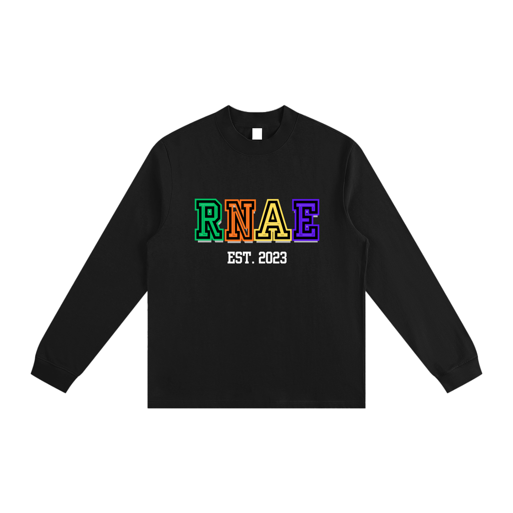 Retro Origin Stamp Sweatshirt - Black